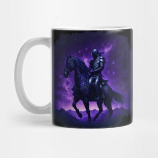 "Warrior of the Night: A Magical Warrior Embracing Splendor" Mug